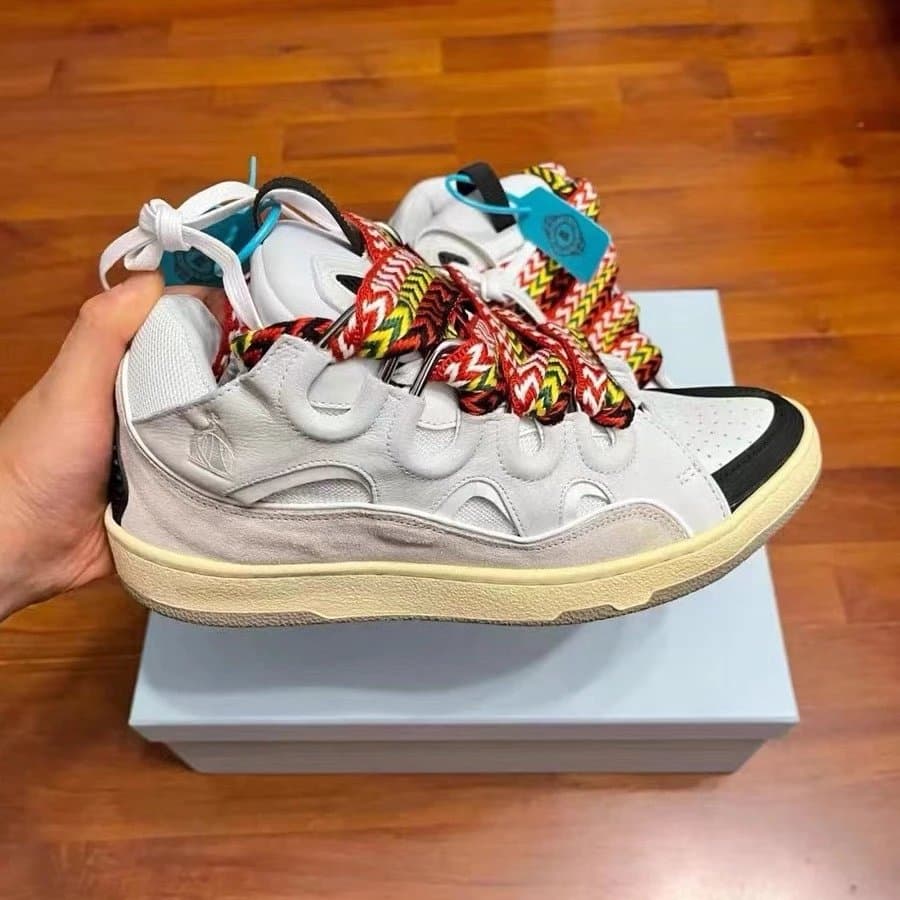 2022 new LANVIN Lanvin bread shoes pure original thick bottom casual sports shoes couple shoes Agand training shoes - KakoBuy Spreadsheet