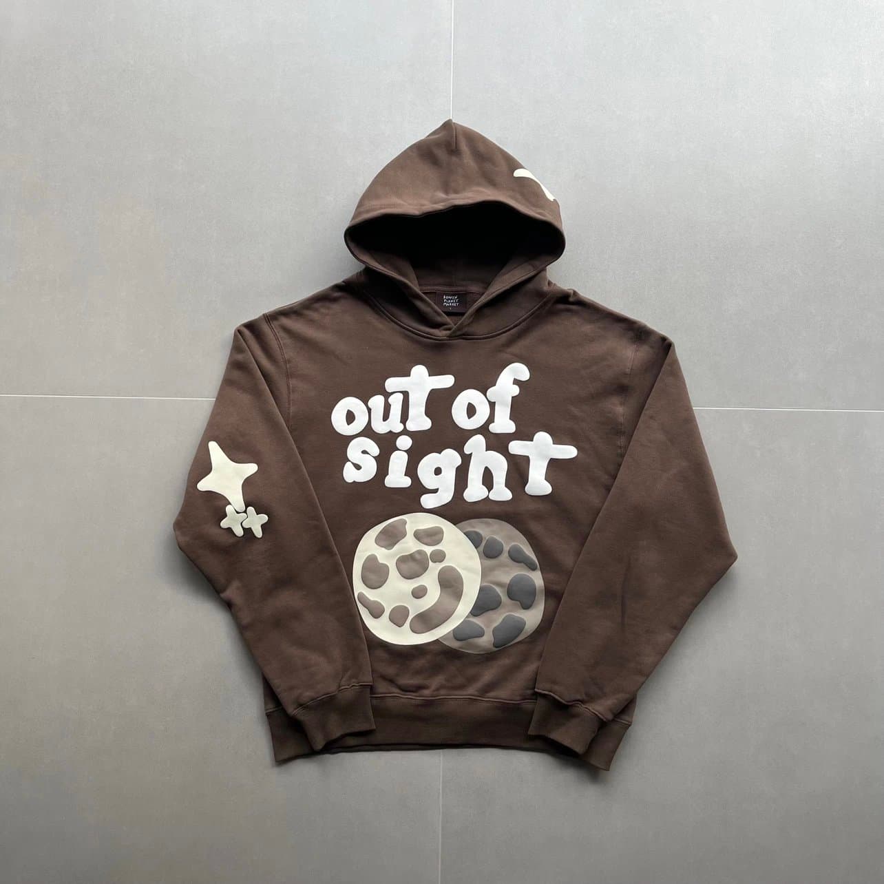 Planet-Double Pancake Brown Sweatshirt - KakoBuy Spreadsheet