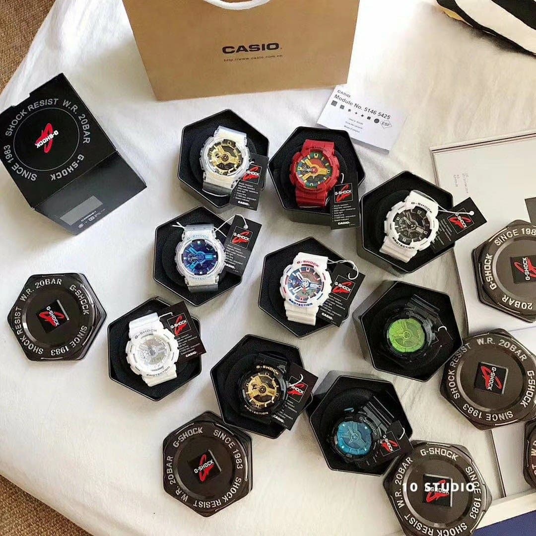 Long-term supply Casio watch G-SHOCK waterproof electronic watch couple watch GA-110GB/BA-110-1A - KakoBuy Spreadsheet