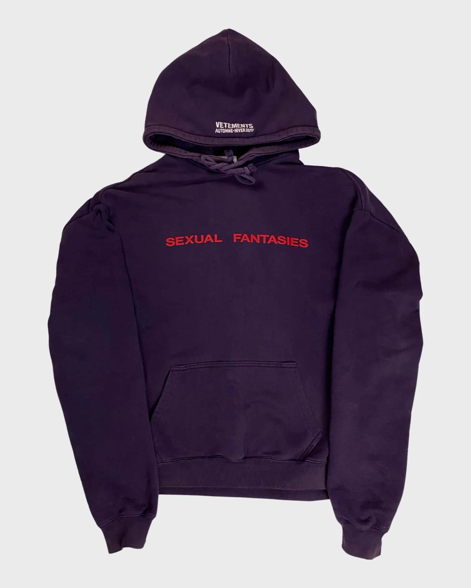 Vetements Sexual Fantasies Hoodie