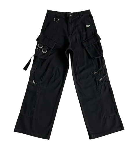 Broken Planet Pants Cargo Black