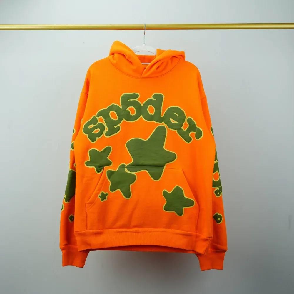 Sp5der Beluga Hoodie Orange